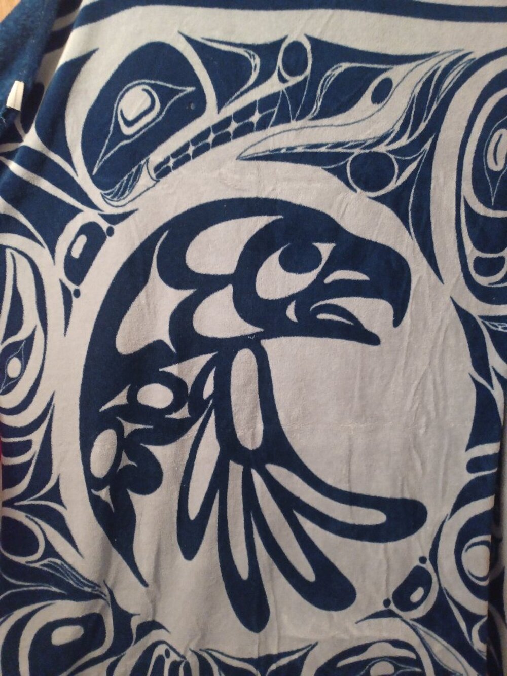 Bill Helin Printed Velura Throw Blanket  ( Kanata )